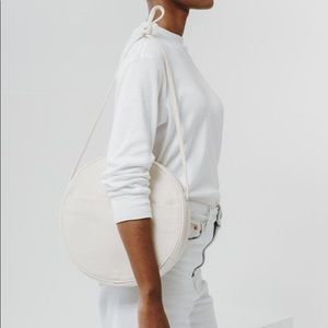 Baggu Medium Circle Purse in Natural Canvas